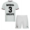 Bayer Leverkusen Piero Hincapie #3 Auswärtstrikot 2023-24 Kurzarm (+ kurze hosen)